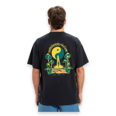 Quiksilver Eqyzt08033 Hw Hypnotic Wave Ss Siyah Erkek T-Shirt - 3