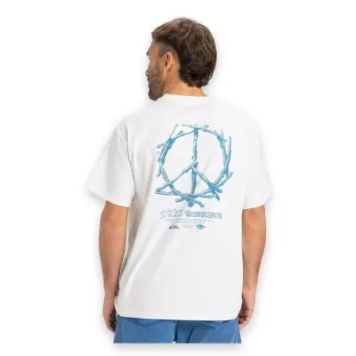 Quiksilver Eqyzt08034 Hw Tree Connection Ss Beyaz Erkek T-Shirt - 3