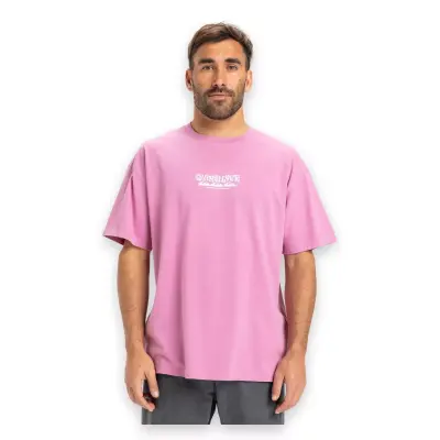 Quiksilver Eqyzt08034 Hw Tree Connection Ss Pembe Erkek T-Shirt - 1
