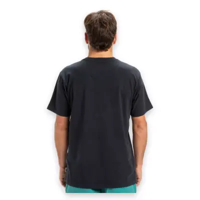 Quiksilver Eqyzt08035 Salt Water Pocket Ss Siyah Erkek T-Shirt - 3