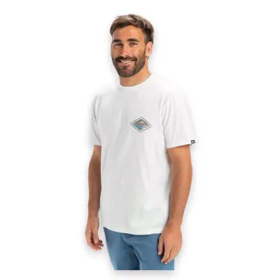 Quiksilver Eqyzt08038 Evo Future Islands Ss Beyaz Erkek T-Shirt - 2