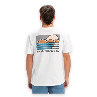 Quiksilver Eqyzt08038 Evo Future Islands Ss Beyaz Erkek T-Shirt - 3