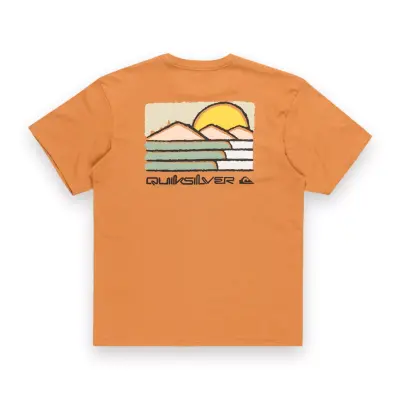 Quiksilver Eqyzt08038 Evo Future Islands Ss Kavuniçi Erkek T-Shirt - 5
