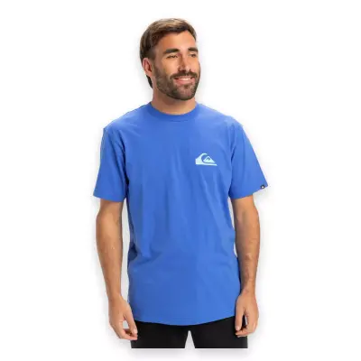 Quiksilver Eqyzt08042 Ev Mini Logo Ss Mavi Erkek T-Shirt 