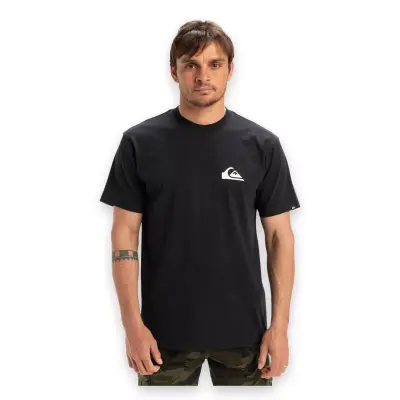 Quiksilver Eqyzt08042 Ev Mini Logo Ss Siyah Erkek T-Shirt - 1