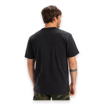 Quiksilver Eqyzt08042 Ev Mini Logo Ss Siyah Erkek T-Shirt - 3