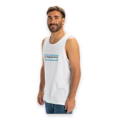 Quiksilver Eqyzt08047 Ev Sun Dagger Tank Atlet Beyaz Erkek Atlet - 2