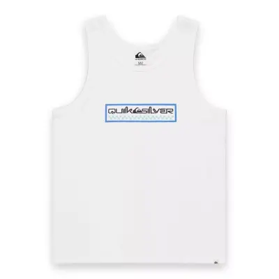 Quiksilver Eqyzt08047 Ev Sun Dagger Tank Atlet Beyaz Erkek Atlet - 4