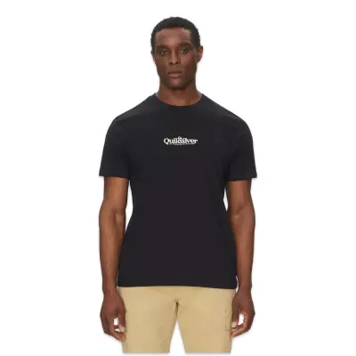 Quiksilver Eqyzt08062 Fineline Ss Siyah Erkek T-Shirt 
