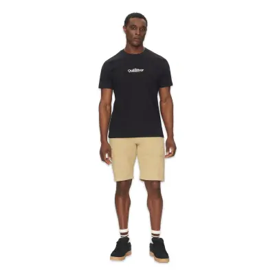 Quiksilver Eqyzt08062 Fineline Ss Siyah Erkek T-Shirt - 3