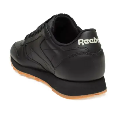 Reebok 100008491M Classic Leather Sneakers Siyah Spor Ayakkabı - 4