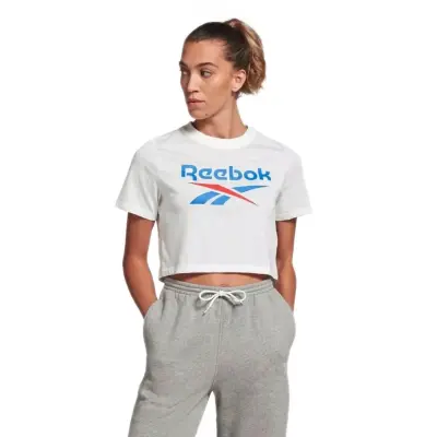 Reebok 101528788 Ii3221 Id Beyaz Kadın T-Shirt 