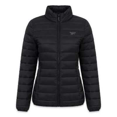 Reebok 6W Wilt Waterrepellent Coat Mont Siyah Kadın Mont - Reebok