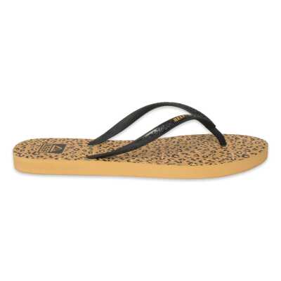 Reef Cj9441 Reef Seaside Prints Parmak Arası Leopar Kadın Terlik - REEF