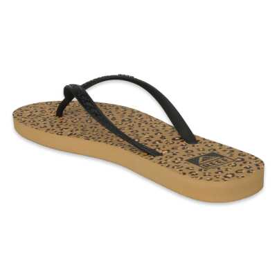 Reef Cj9441 Reef Seaside Prints Parmak Arası Leopar Kadın Terlik - 4