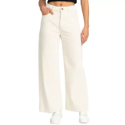 Roxy Erjnp03523 Ls Tekstil Pantolon Beyaz Kadın Pantolon 