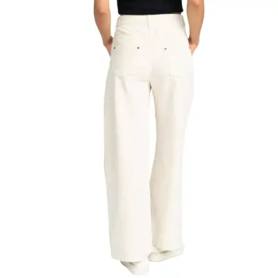 Roxy Erjnp03523 Ls Tekstil Pantolon Beyaz Kadın Pantolon - 2