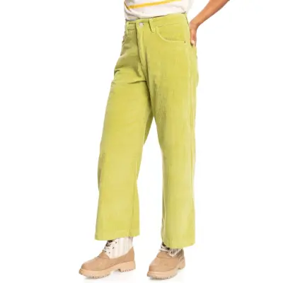 Roxy Erjnp03523 Ls Tekstil Pantolon Yeşil Kadın Pantolon - 1