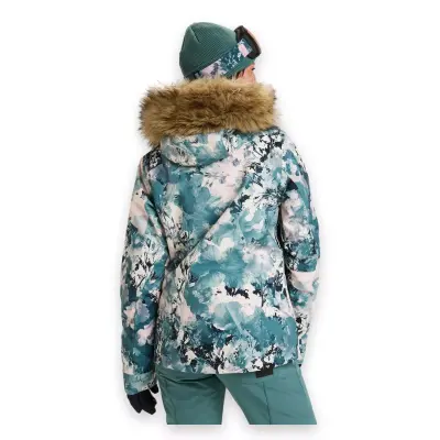 Roxy Erjtj03481 Jet Ski Jk Snowboard Ceketi Çok Renkli Kadın Mont - Roxy (1)