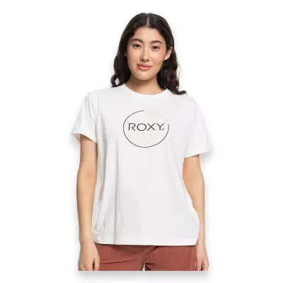 Roxy Erjzt05698 Noon Ocean Beyaz Kadın T-Shirt 