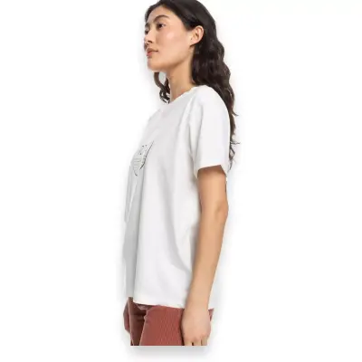 Roxy Erjzt05698 Noon Ocean Beyaz Kadın T-Shirt - 2