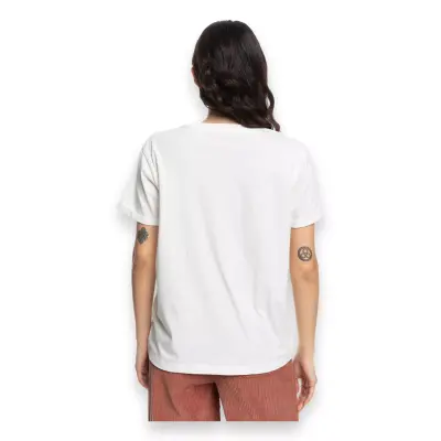Roxy Erjzt05698 Noon Ocean Beyaz Kadın T-Shirt - 5