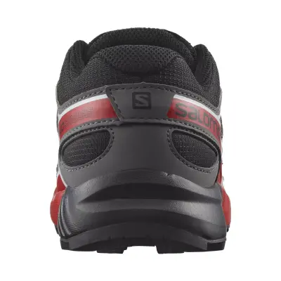 Salomon 404820 Speedcross J Siyah-Kırmızı Erkek Çocuk Ayakkabı - 4