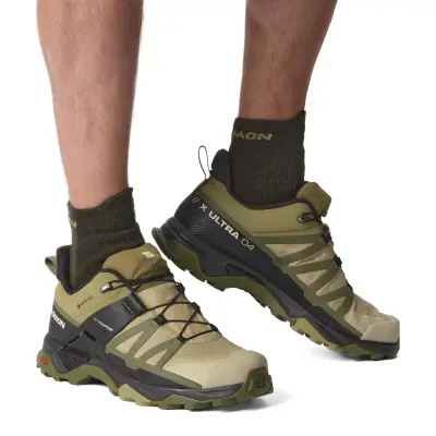 Salomon 412870 M X Ultra 4 Gtx Haki Erkek Ayakkabı - 3