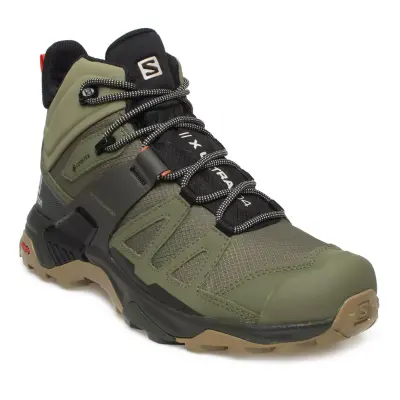 Salomon 412941 M X Ultra 4 Mid Gtx Outdoor Haki Erkek Bot 