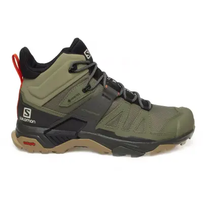 Salomon 412941 M X Ultra 4 Mid Gtx Haki Erkek Ayakkabı - 2