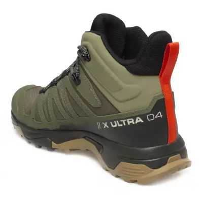 Salomon 412941 M X Ultra 4 Mid Gtx Haki Erkek Ayakkabı - 4