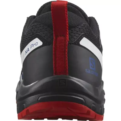 Salomon 414361 Xa Pro V8 J Siyah-Kırmızı Çocuk Ayakkabı - 4