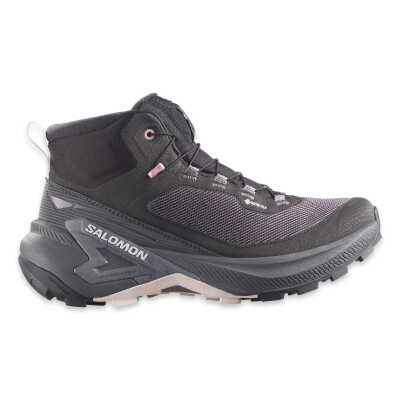 Salomon 454097 Genesis Mid Gtx W Outdoor Siyah-Lila Kadın Bot - Salomon