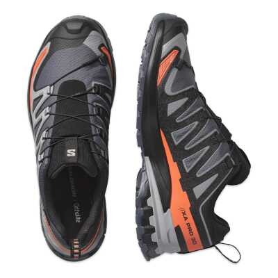 Salomon 471190 Xa Pro 3D V9 Gtx Outdoor Gri-Turuncu Erkek Ayakkabı - 3