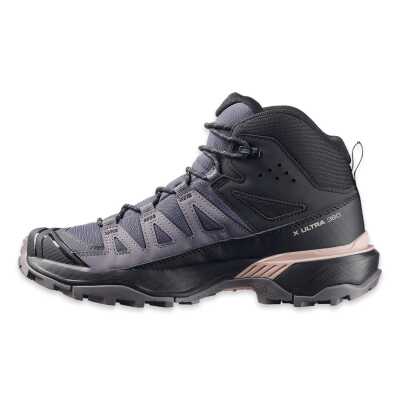 Salomon 474486 X Ultra 360 Mid Gtx W Outdoor Siyah-Mor Unisex Bot - Salomon (1)