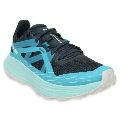 Salomon 474509 Ultra Flow W Patika Koşu Siyah-Mavi Kadın Spor Ayakkabı - 1