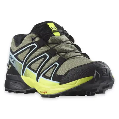 Salomon 474578 Speedcross Cswp Outdoor Siyah-Sarı Çocuk Ayakkabı - 1