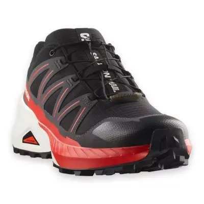 Salomon 475145 Speedcross Peak Outdoor Patika Koşusu Siyah-Kırmızı Erkek Spor Ayakkabı 