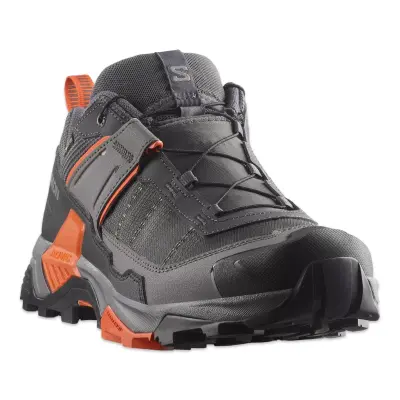 Salomon 477255 X Ultra 5 Gtx Outdoor Gri-Turuncu Erkek Ayakkabı - 1