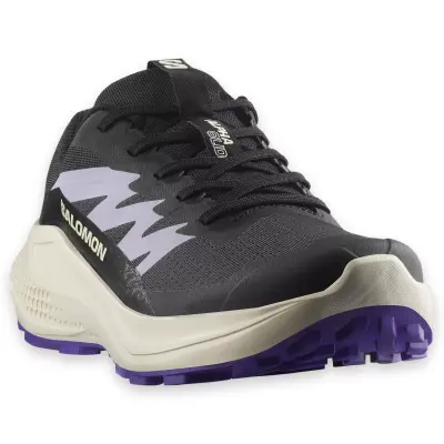 Salomon 478018 Alphaglide W Patika Koşusu Siyah-Lila Kadın Spor Ayakkabı 