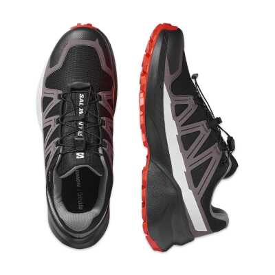 Salomon 478538 Speedcross Peak Gtx Outdoor Patika Koşusu Siyah-Kırmızı Erkek Spor Ayakkabı - 2
