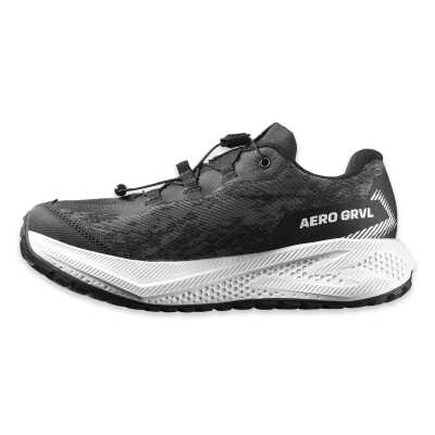 Salomon 491849 Aero Grvl Wp J Gravel Koşu Siyah-Beyaz Çocuk Ayakkabı - 2