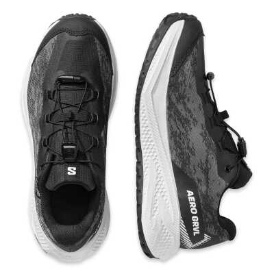 Salomon 491849 Aero Grvl Wp J Gravel Koşu Siyah-Beyaz Çocuk Ayakkabı - 3
