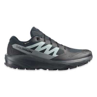 Salomon 492330 Outscape Gtx Outdoor Siyah-Mavi Erkek Spor Ayakkabı - Salomon