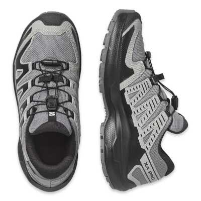 Salomon 492940 Xa Pro Wp J Outdoor Gri-Siyah Unisex Ayakkabı - 3