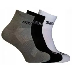 Salomon L36937600 Quarter 3 Pack Çorap Çok Renkli Unisex Çorap 