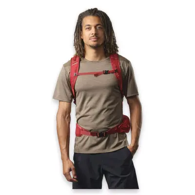 Salomon Lc1048200 55X30X15Trailblazer Çant Kırmızı Unisex Çanta - 4