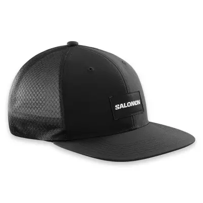 Salomon Lc1680300 Trucker Flat Cap Siyah Unisex Şapka - 6