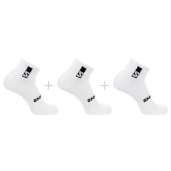 Salomon Lc2086500 Everyday Ankle 3-Pack Çorap Beyaz Unisex Çorap - 2