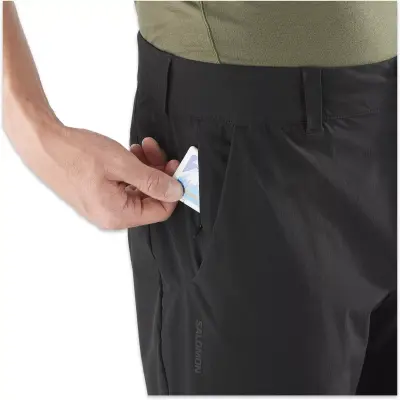 Salomon Lc2439600 Wayfarer Everyday Pants M Siyah Erkek Outdoor - 3